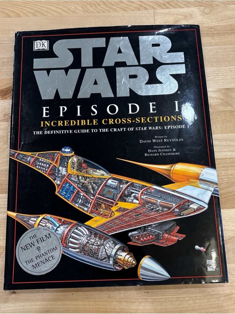 Excellent Condition Star Wars 1999 Episode I Incredible Cross Sections Hardcover